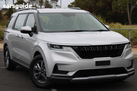 Silver 2022 Kia Carnival Wagon S