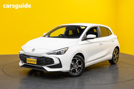 White 2024 MG MG3 Hatchback Excite