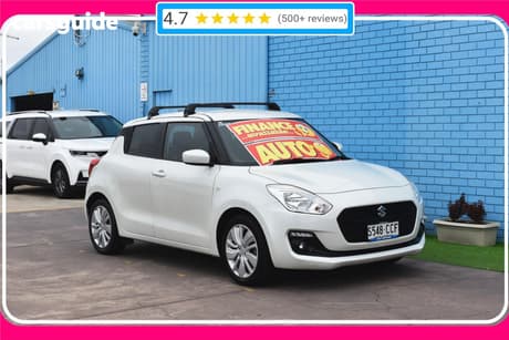 White 2019 Suzuki Swift Hatchback Gl Navigator