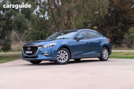 Blue 2018 Mazda 3 Sedan Neo