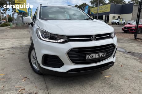 White 2017 Holden Trax Wagon Ls