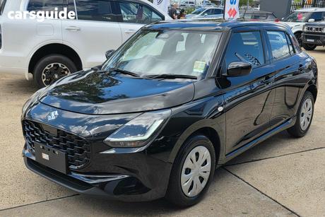Black 2025 Suzuki Swift Hatchback Hybrid
