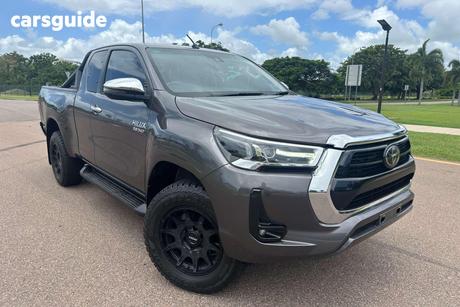 Grey 2021 Toyota Hilux X Cab Pickup Sr5 (4X4)