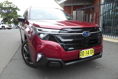 Red 2025 Subaru Forester Wagon 2.5I Touring (Awd)