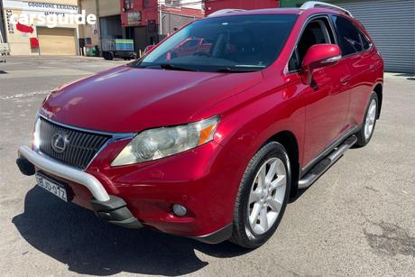 Red 2009 Lexus RX350 Wagon Sports Luxury