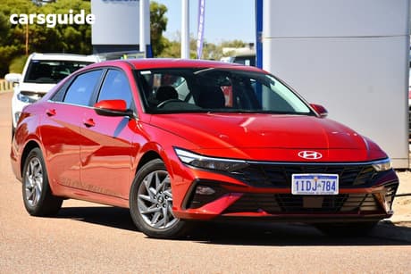 Red 2023 Hyundai I30 Sedan (Bev)