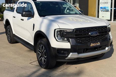 White 2025 Ford Ranger Double Cab Pick Up Sport 3.0 (4X4)