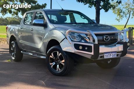 Grey 2017 Mazda BT-50 Dual Cab Utility Xtr (4X4)