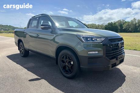 Green 2025 Kgm Musso Xlv Crew Cab Pickup Ultimate