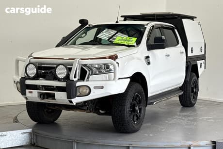 Black 2016 Ford Ranger Dual Cab Utility Xlt 3.2 (4X4)