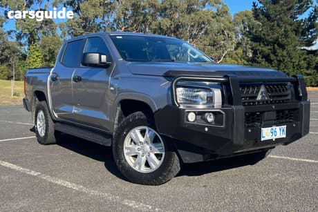 Silver 2024 Mitsubishi Triton Double Cab Pick Up Glx+ (4X4)