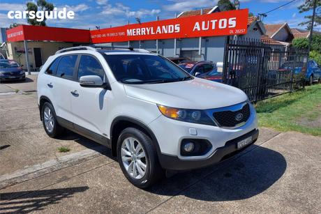 White 2012 Kia Sorento Wagon Platinum (4X4)