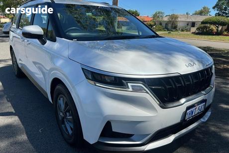 White 2022 Kia Carnival Wagon S