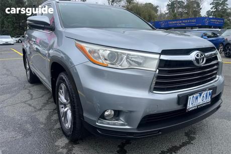 Silver 2014 Toyota Kluger Wagon Gxl (4X2)