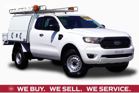 White 2019 Ford Ranger Super Cab Chassis Xl 3.2 (4X4)