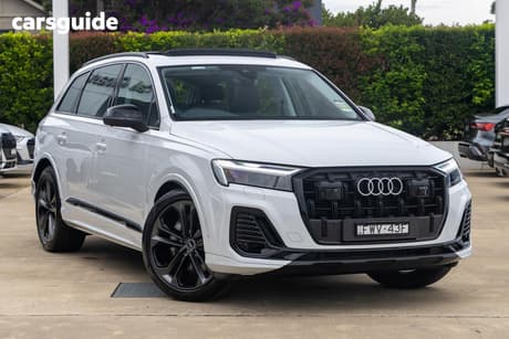 White 2026 Audi Q7 SUV TDI 170KW 4WD