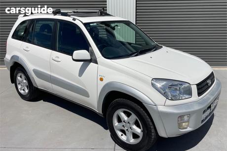 White 2001 Toyota RAV4 Wagon Cruiser (4X4)