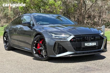 Grey 2024 Audi RS7 Sportback 4.0 Tfsi Quattro Mhev
