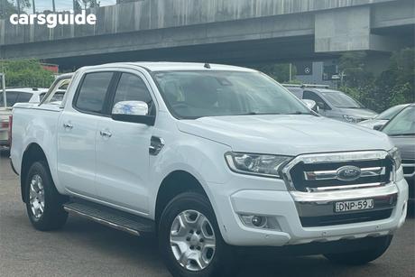 White 2017 Ford Ranger Crew Cab Pickup Xlt 3.2 Hi-Rider (4X2)