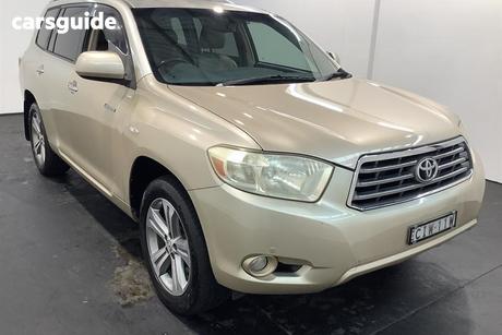 Beige 2009 Toyota Kluger Wagon Grande (4X4)