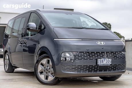 Grey 2023 Hyundai Staria Wagon Highlander