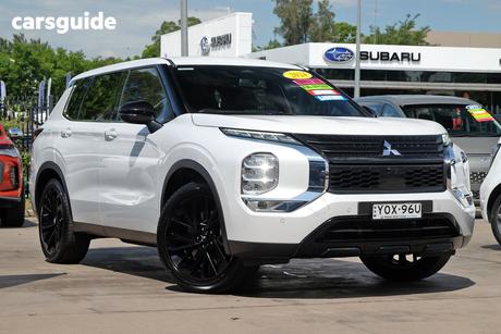 White 2024 Mitsubishi Outlander Wagon Ls 7 Seat (2Wd)