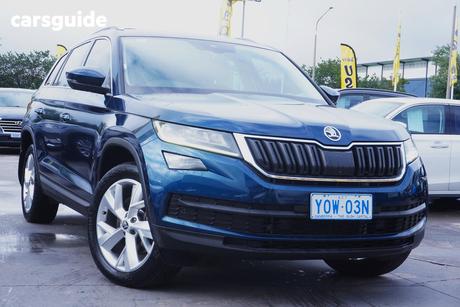 Blue 2017 Skoda Kodiaq Wagon 132 Tsi (4X4)