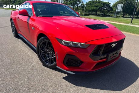 Red 2025 Ford Mustang Fastback Gt 5.0 V8