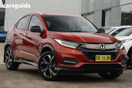 Orange 2019 Honda HR-V Wagon Rs