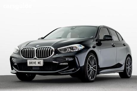 Black 2021 BMW 118I Hatchback M Sport
