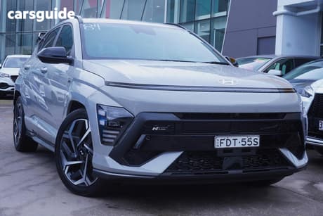 Grey 2023 Hyundai Kona Wagon Premium N Line