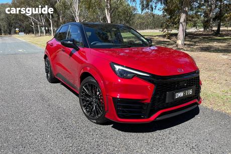 Red 2025 Lexus LBX Wagon Morizo Rr