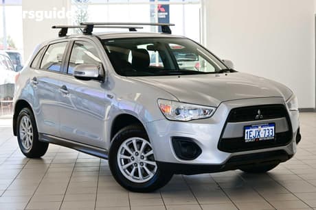 Silver 2012 Mitsubishi ASX Wagon Aspire (2Wd)