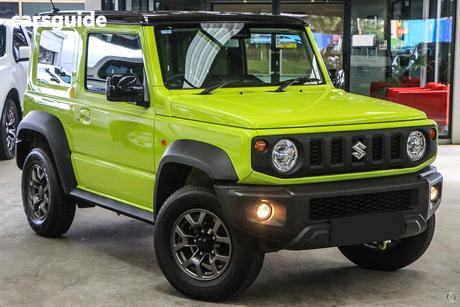 Yellow 2025 Suzuki Jimny Wagon Glx