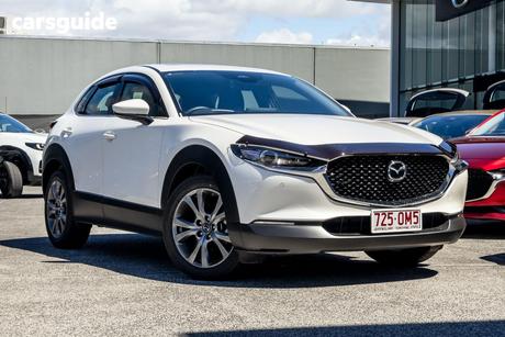 White 2025 Mazda CX-30 Wagon G25 Astina (Fwd)