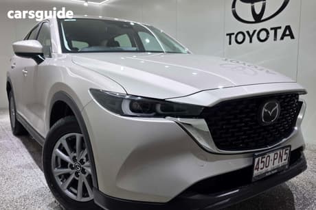 Beige 2024 Mazda CX-5 Wagon G25 Maxx Sport (Awd)