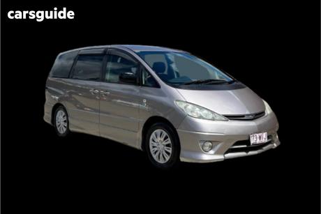 Silver 2003 Toyota Estima Wagon Aeras