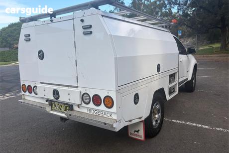 White 2017 Holden Colorado Cab Chassis Ls (4X2)