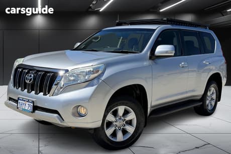 Silver 2016 Toyota Landcruiser Prado Wagon Gxl (4X4)