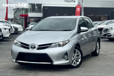 Silver 2014 Toyota Corolla Hatchback Ascent Sport