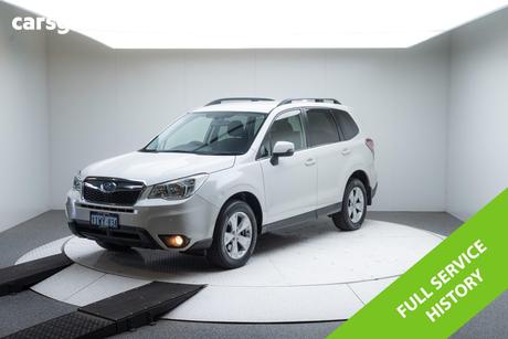 White 2015 Subaru Forester Wagon 2.0D-L