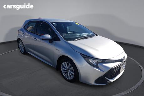 Silver 2023 Toyota Corolla Hatchback Ascent Sport Hybrid