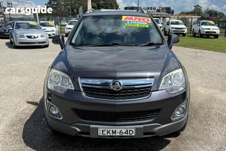 Grey 2014 Holden Captiva Wagon 5 Lt (Fwd)