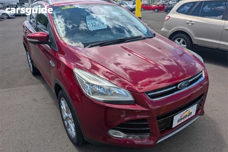 Red 2008 Ford Kuga Wagon Trend (Awd)