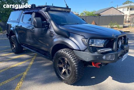 Grey 2020 Ford Ranger Double Cab Pick Up Wildtrak 2.0 (4X4)