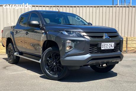 Grey 2021 Mitsubishi Triton Double Cab Pick Up Glx-R (4X4)