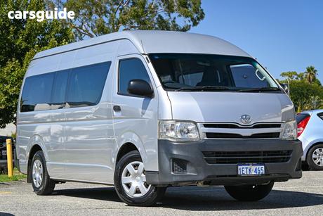 Silver 2011 Toyota HiAce Bus Commuter
