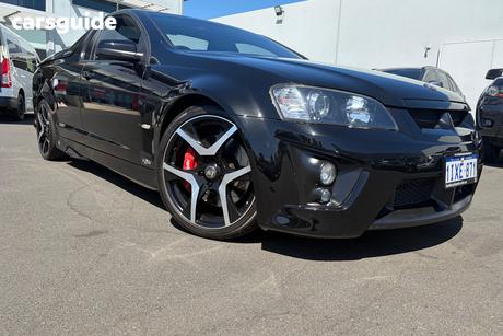 Black 2009 HSV Maloo Utility R8