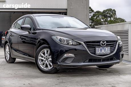 Black 2015 Mazda 3 Hatchback Neo