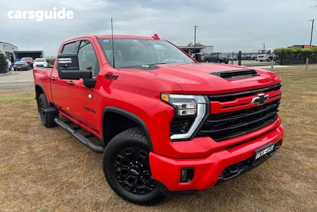 Red 2024 Chevrolet Silverado HD Ute Tray LTZ PREMIUM W/TECH PACK 4X4
